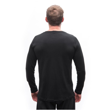 Herren-Funktionsshirt Sensor Merino Blend Elements black