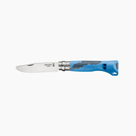 Messer Opinel N°07 Outdoor Junior blau