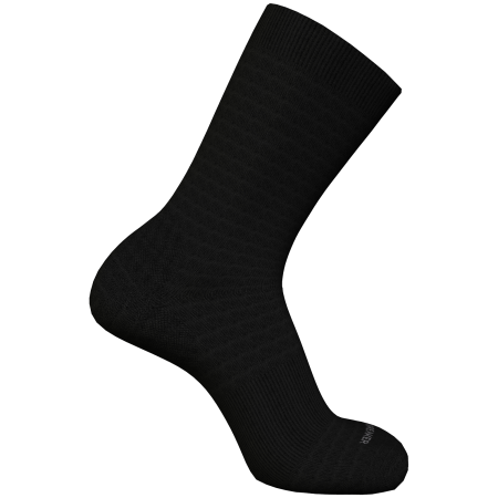 Herrensocken Icebreaker M Lifestyle Fine Gauge Crew schwarz black