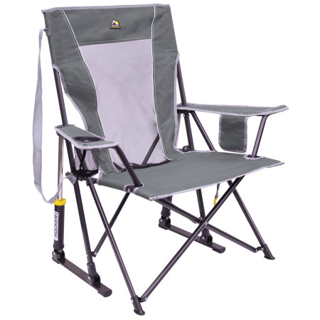 Campingstuhl GCI Comfort Pro Rocker grau Mercury Gray