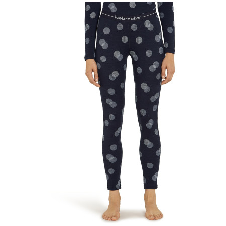Damen-Funktionsunterhose Icebreaker W Mer 260 Vertex Leggings FallFlakes
