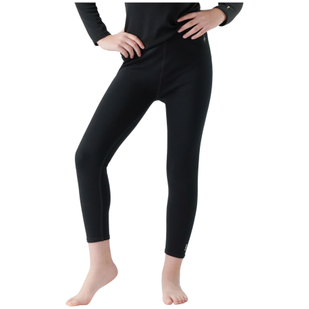 Kinder-Funktionsunterwäsche Smartwool Kids' Classic Thermal Merino Base Layer Bottom schwarz BLACK