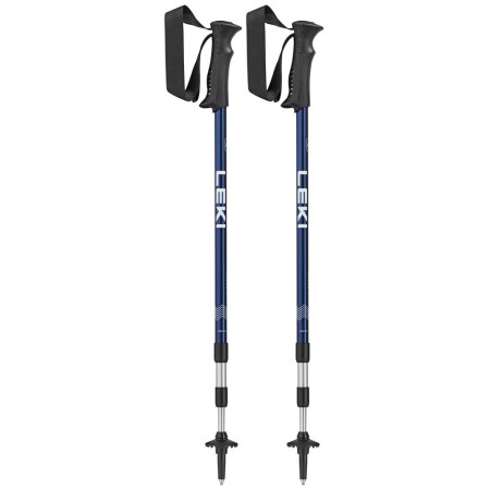Trekkingstöcke Leki Eagle dunkelblau midnightblue dark metallic-white