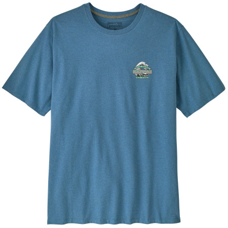 Herren-T-Shirt Patagonia Great Waves Responsibili-Tee blau Shore Blue