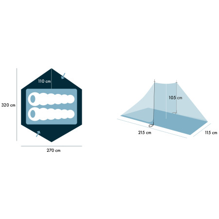 Ultraleichtes Zelt Warg Lightrek 2