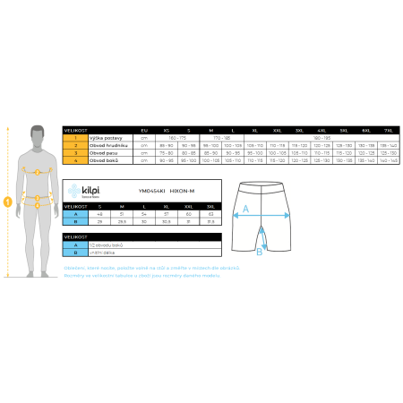 Herren-Radhose Kilpi Hixon M