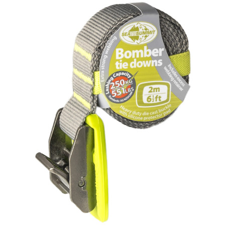 Gurte Sea to Summit Bomber Tie Down 2m hellgrün Lime
