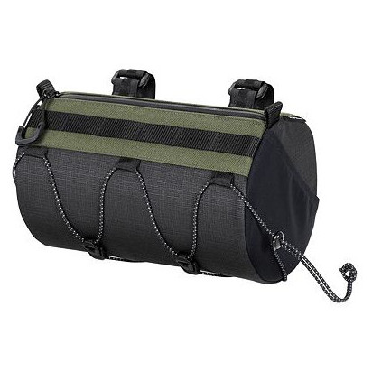 Lenkertasche Topeak Tubular BarBag schwarz/grün zelená