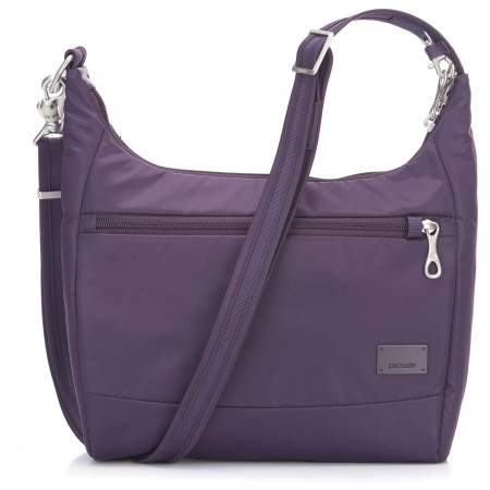 Umhängetasche Pacsafe Citysafe CS100 Handbag lila Mulberry
