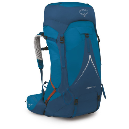 Wanderrucksack Osprey Atmos Ag Lt 50 blau night shift/scoria blue
