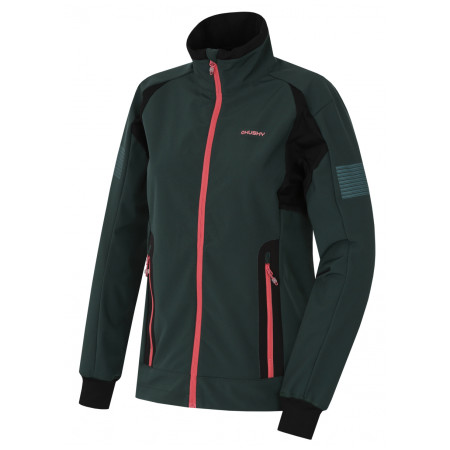 Damenjacke Husky Scooby L (2023) schwarz/grün