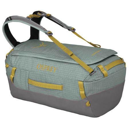 Reisetasche Osprey Transporter Duffel 40 hellgrün frosty mint/soundwave grey