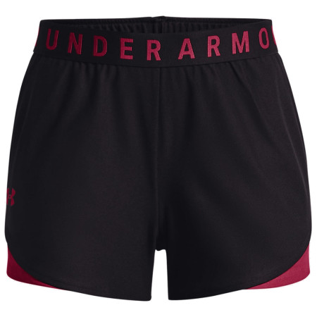 Damenshorts Under Armour Play Up Shorts 3.0 schwarz/rot BLK
