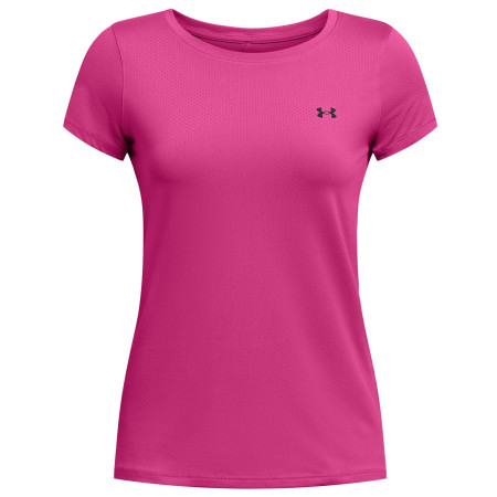 Damen-Funktionsshirt Under Armour HG Armour SS rosa/rot AstroPink/Black