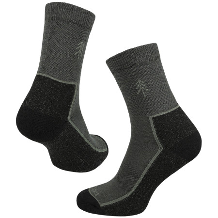 Socken MOOA Merino Forest grün Green