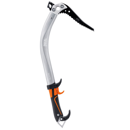Pickel Petzl Quark Hammer Ice Tool silber