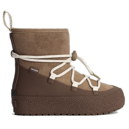 Kinder Winterschuhe Tretorn Aspa Hybrid Jr Shitake braun 618/Shitake