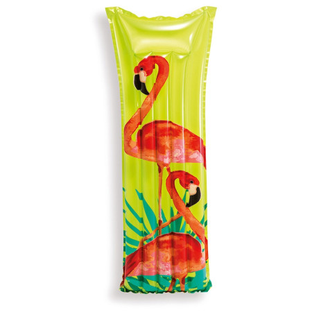 Aufblasbare Luftmatratze Intex Fashion Mats 59720EU grün/rot Flamingo