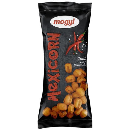 Essen für Unterwegs Mogyi Mexicorn chilli 55 g