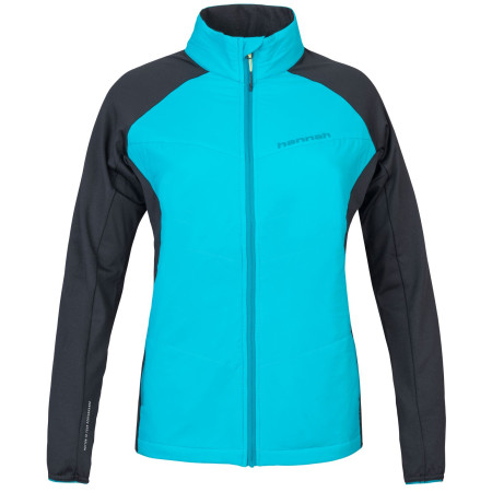 Damen-Sweatshirt Hannah Makana blau/dunkelgrau scuba blue/anthracite