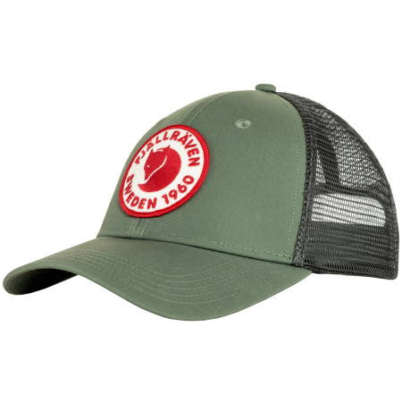 Baseballmütze Fjällräven 1960 Logo Långtradarkeps hellgrün Patina Green