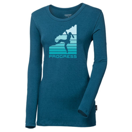 Damen-Funktionsshirt Progress Sonja Boulder blau petrol