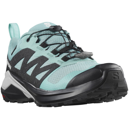 Damen Laufschuhe Salomon X-Adventure Gore-Tex blau/schwarz Marine Blue / Black / Lunar Rock