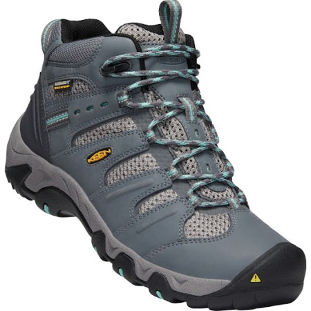 Damen Wanderschuhe Keen Koven Mid Wp W grau Steel Grey/wasabi