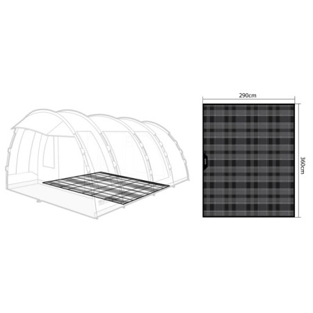 Teppich Regatta Vanern 6 Carpet grau