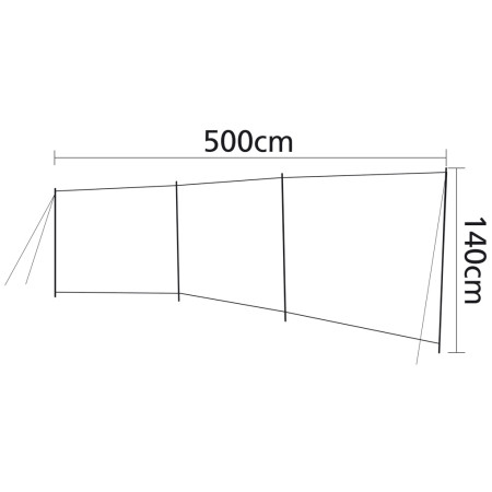 Seitenwand Bo-Camp Brendan - 3 díly