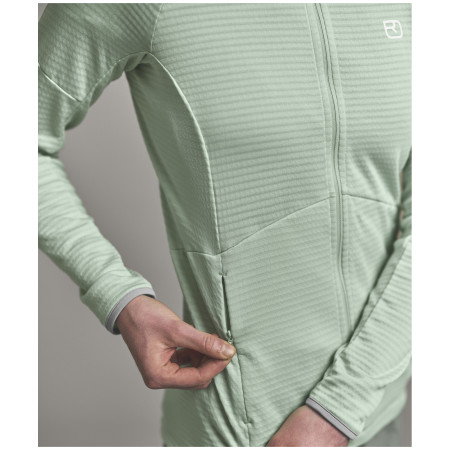 Damen Funktions-Sweatshirt Ortovox Fleece Light Grid Hoody W