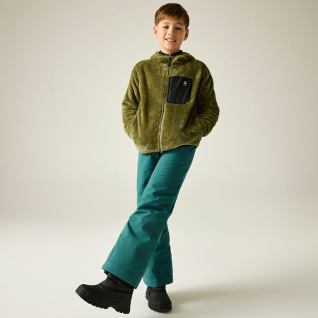 Kinder-Sweatshirt Dare 2b Powder Fleece MartOliv/Blk