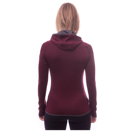 Damen-Sweatshirt Sensor Merino Upper Fox
