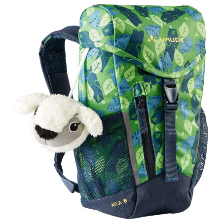 Kinderrucksack Vaude Ayla 6 grün/blau parrot green/eclipse