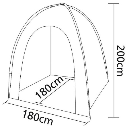 Vordach Bo-Camp Storage tent Medium