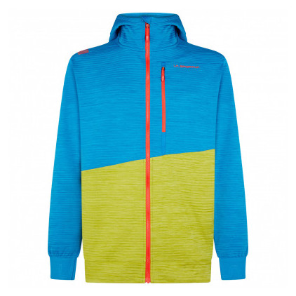 Herren-Sweatshirt La Sportiva Training Day Hoody M blau Neptune/Kiwi