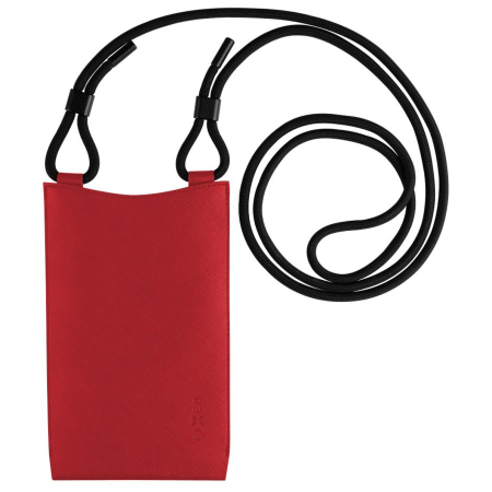 Handyhülle FIXED Verona rot červená