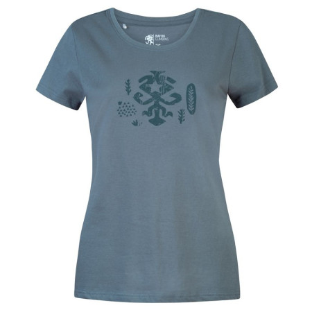 Damen-T-Shirt Rafiki Akiyo dunkelgrau stormy weather