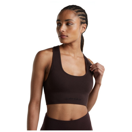 Büstenhalter Icebreaker Women Merino Blend 260 ZoneKnit™ Seamless Bra