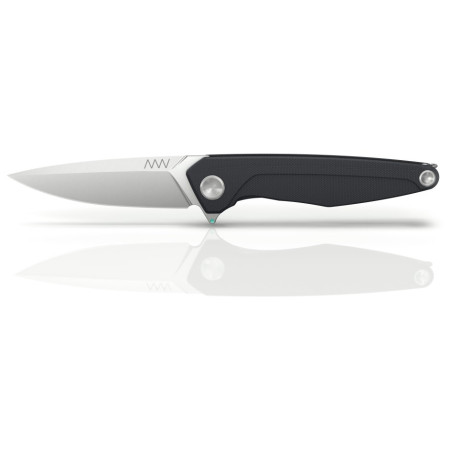 Messer Acta non verba Nůž Z300 Frame Lock, Plain 19 (2019) schwarz Black