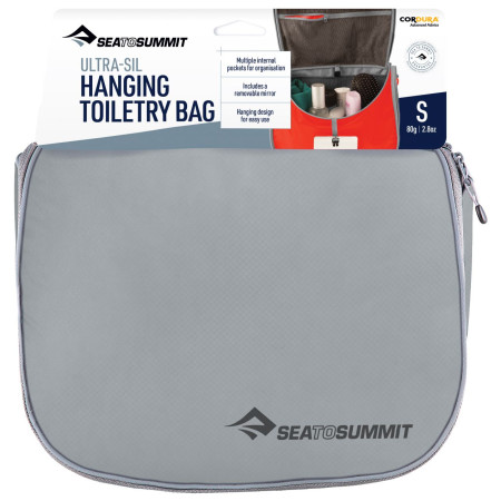 Kosmetiktasche Sea to Summit Ultra-Sil Hanging Toiletry Bag grau High Rise