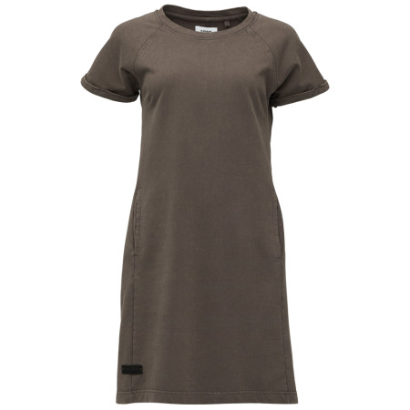Damenkleid Loap Denda grau grey