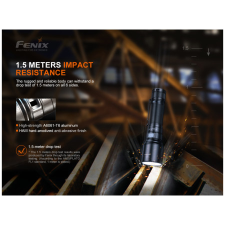 Aufladbare Taschenlampe Fenix C7