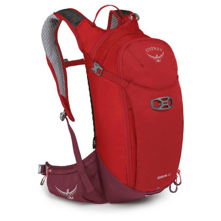 Fahrradrucksack Osprey Siskin 12L rot ultimate red