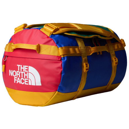 Reisetasche The North Face Base Camp Duffel - S blau/gelb Tnf Blue/Tnf Red/Summit