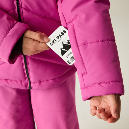 Kinderjacke Dare 2b Girls Glacier Jacket Extreme Pink