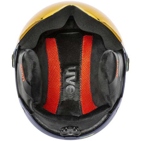 Kinder Skihelm Uvex Rocket Jr. Visor