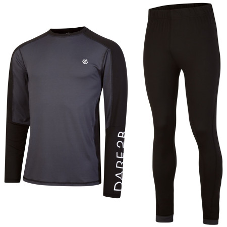Herren-Funktionsset Dare 2b Exchange III Thermal Baselayer Set schwarz/grau Black/Ebony