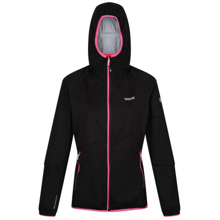Damenjacke Regatta Wmn Tarvos VI schwarz/rosa Black(Flamingo Pink)