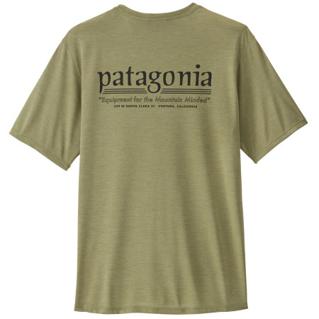 Herren-T-Shirt Patagonia Men's Capilene Cool Daily Shirt - Hut Tripper grün Gumtree Green - Light Gumtree Green X-Dye